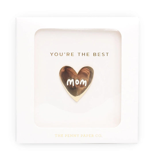 You're the Best Mom | Enamel Pin Boxed Gift Set