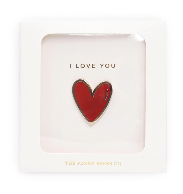 I Love You | Enamel Pin Boxed Gift Set