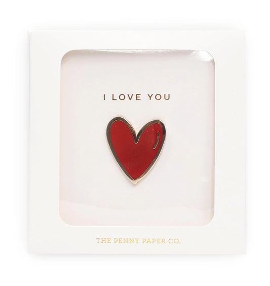 I Love You | Enamel Pin Boxed Gift Set