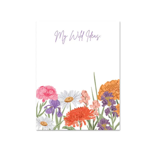 My Wild Ideas- 25 Pg Notepad