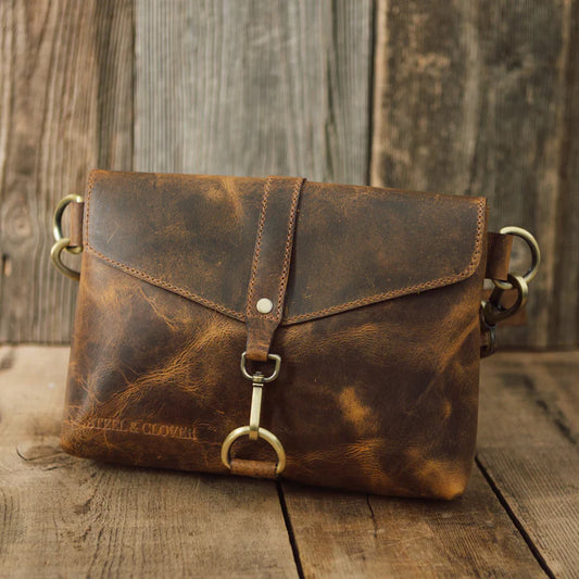 Judah Hill Crossbody Leather Purse