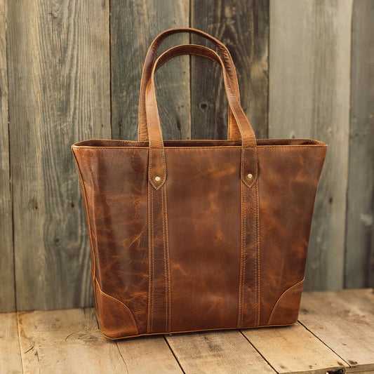 Grande Prairie Leather Market Bag