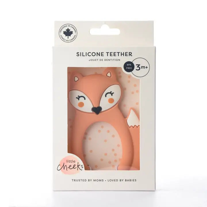 Fox Silicone Teether