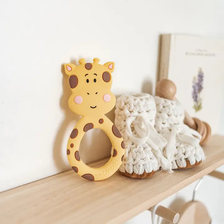 Giraffe  Silicone Baby Teether