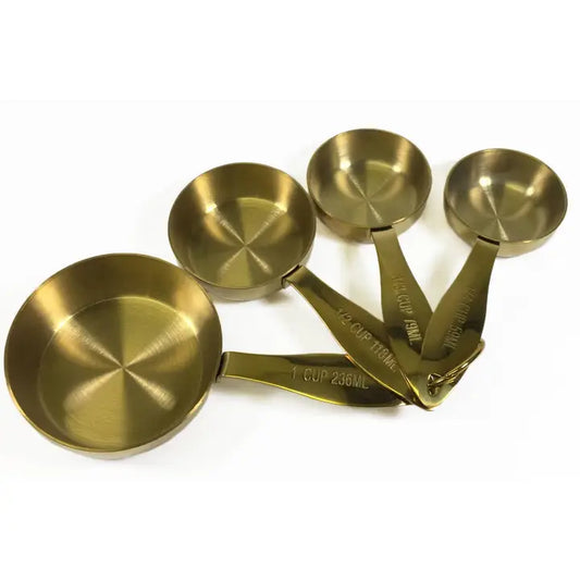 Measuring Cups, Gold