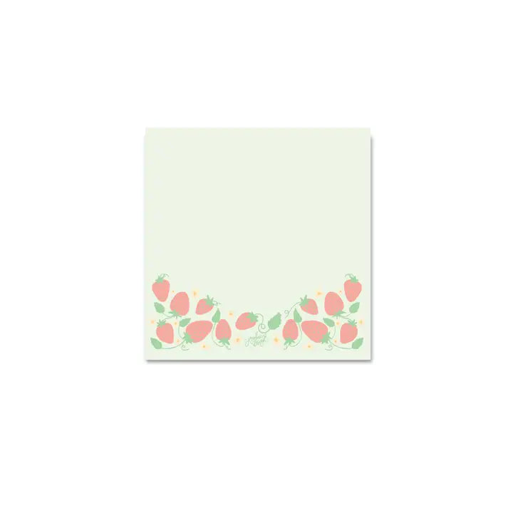 Strawberry Sticky Notes