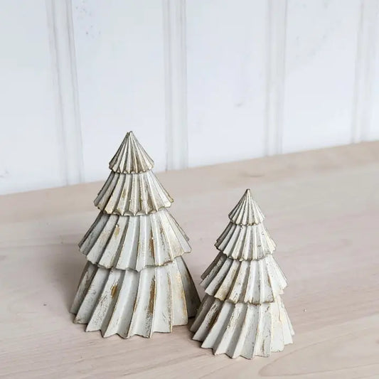 Concrete Christmas Trees, White