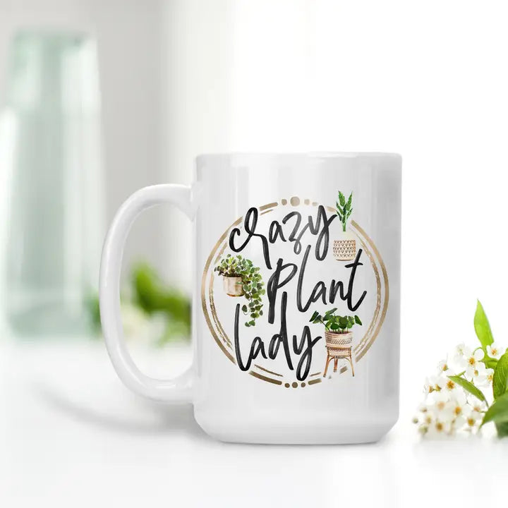 Crazy Plant Lady Mug