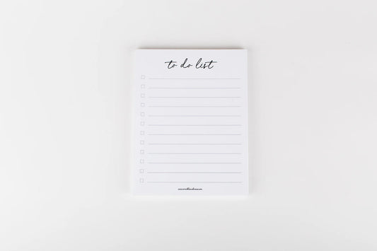 To Do List Notepad