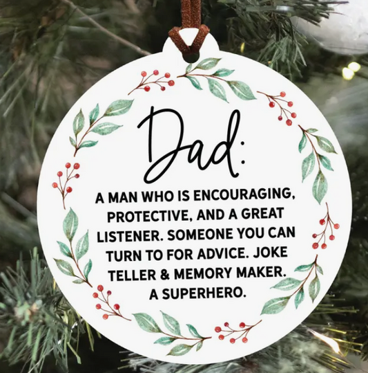 Dad Ornament