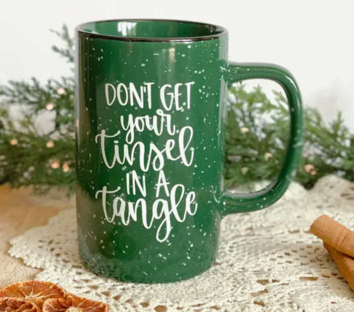 Mug, Tinsel in a Tangle