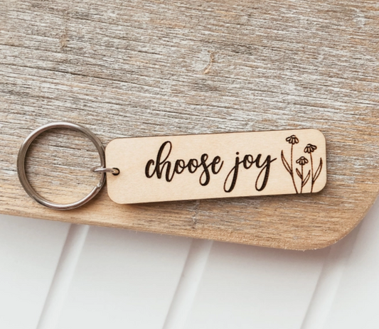 Choose Joy Keychain