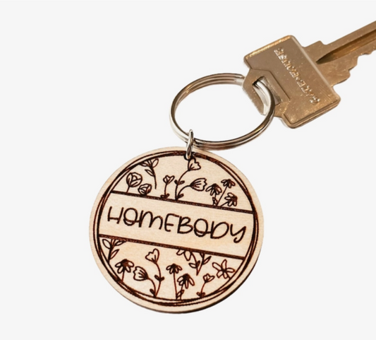 Homebody Keychain