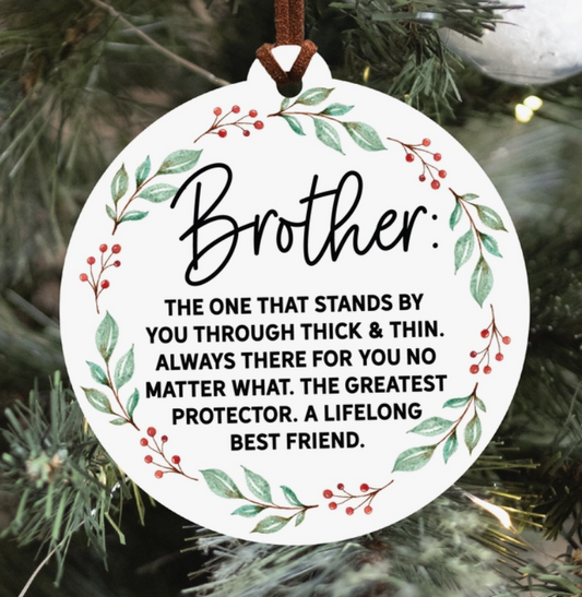 Brother Ornament