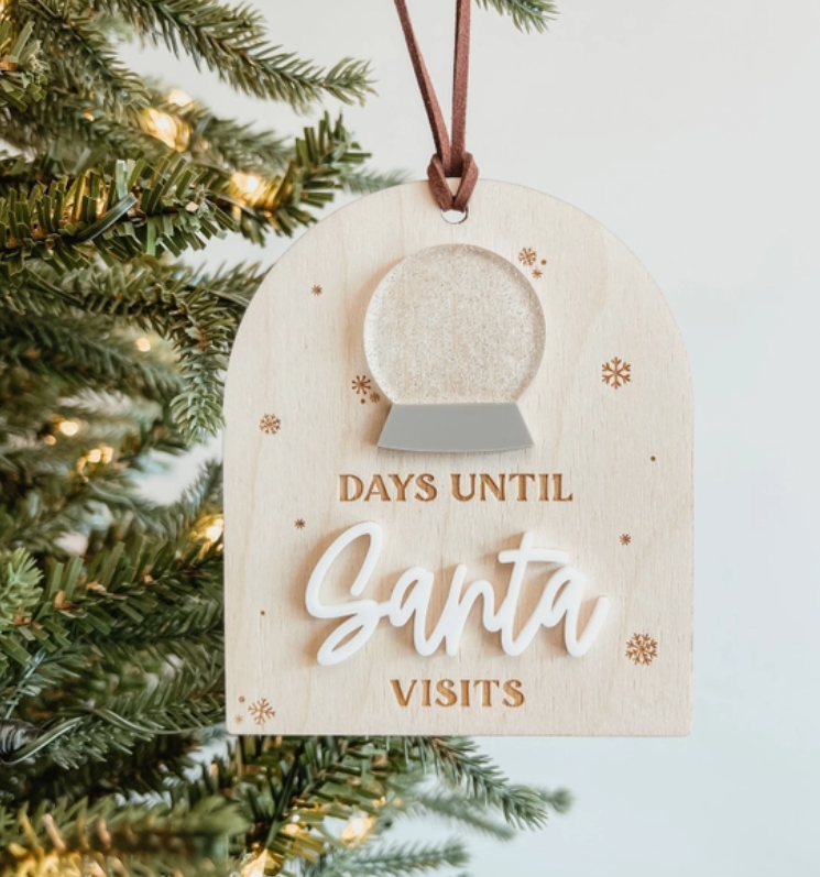 Days Until Santa Comes, Ornament