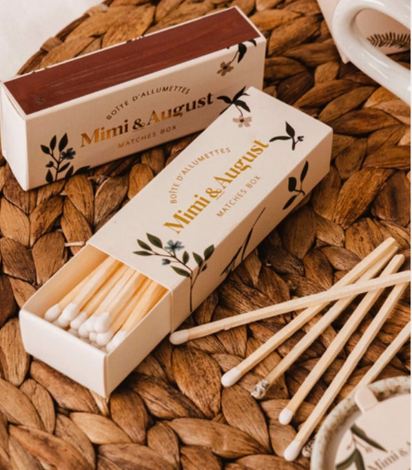 Mimi Floral Matchbox - 30 Sticks