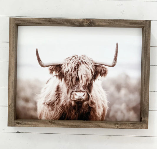 Highland Cow Print