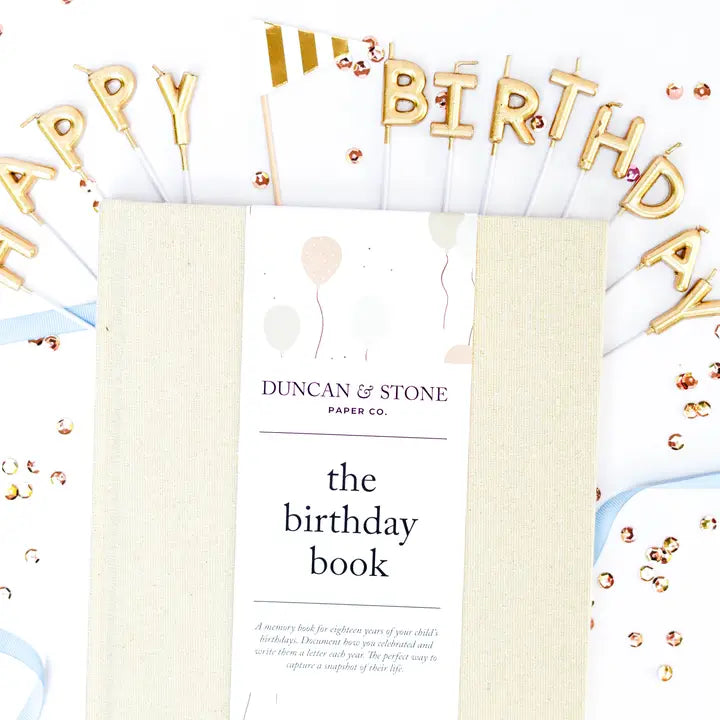 Birthday Memory Book