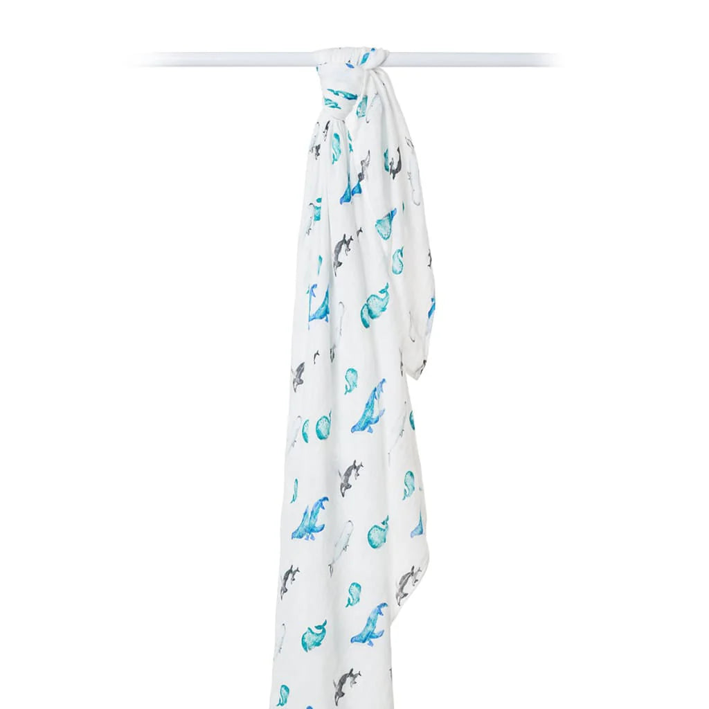 Whales Swaddle