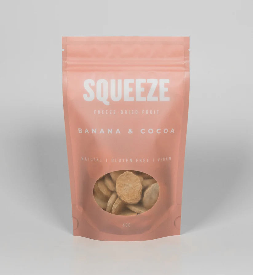 Squeeze Freeze Dried Fruit Banana and Cocoa