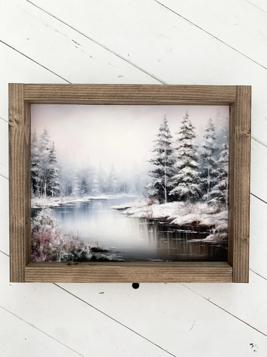 Winter Stream Print