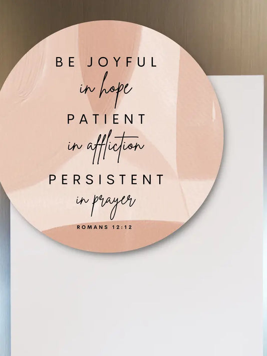 Be Joyful in Hope, Magnet