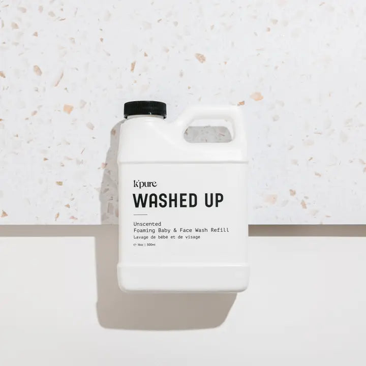 Washed Up  Unscented Foaming Baby & Face Wash