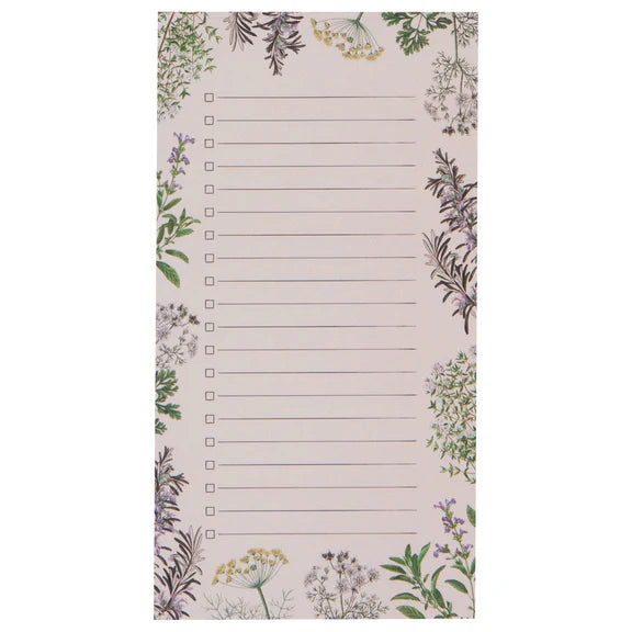 Herb Garden Notepad