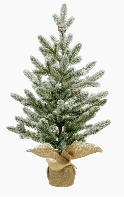 Faux Tree, Fir Snow