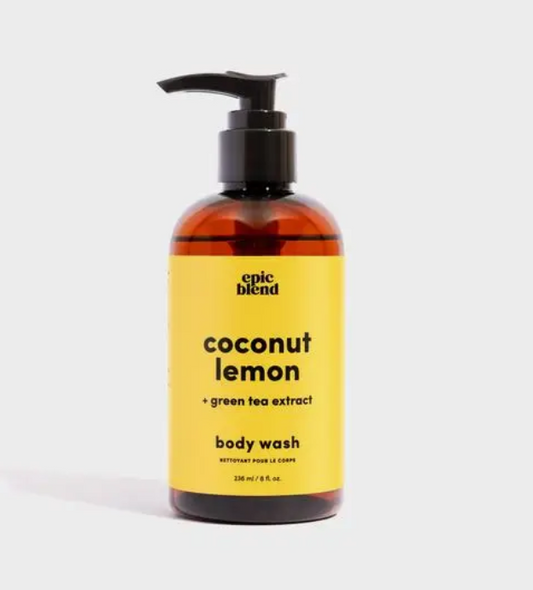 Body Wash, Coconut Lemon